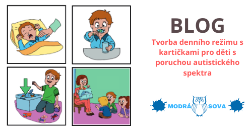 Tvorba denního režimu s kartičkami pro děti s poruchou autistického spektra 