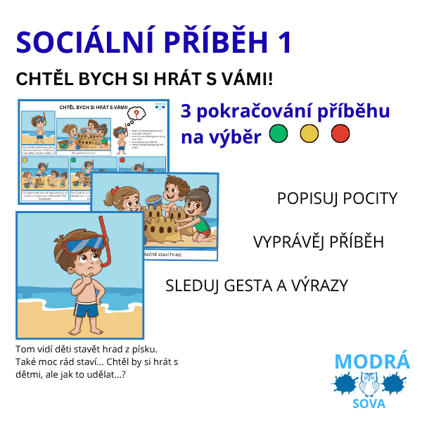 Sociální příběh 1 - Chtěl bych si hrát s vámi!