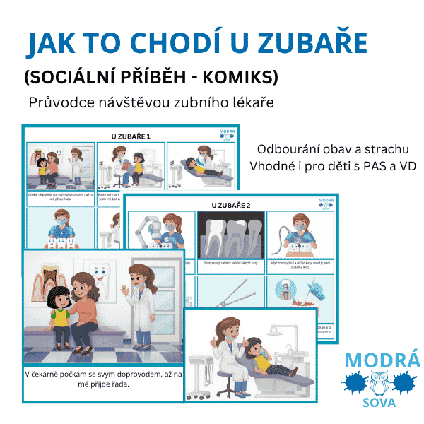 Jak to chodí u zubaře (sociální příběh)