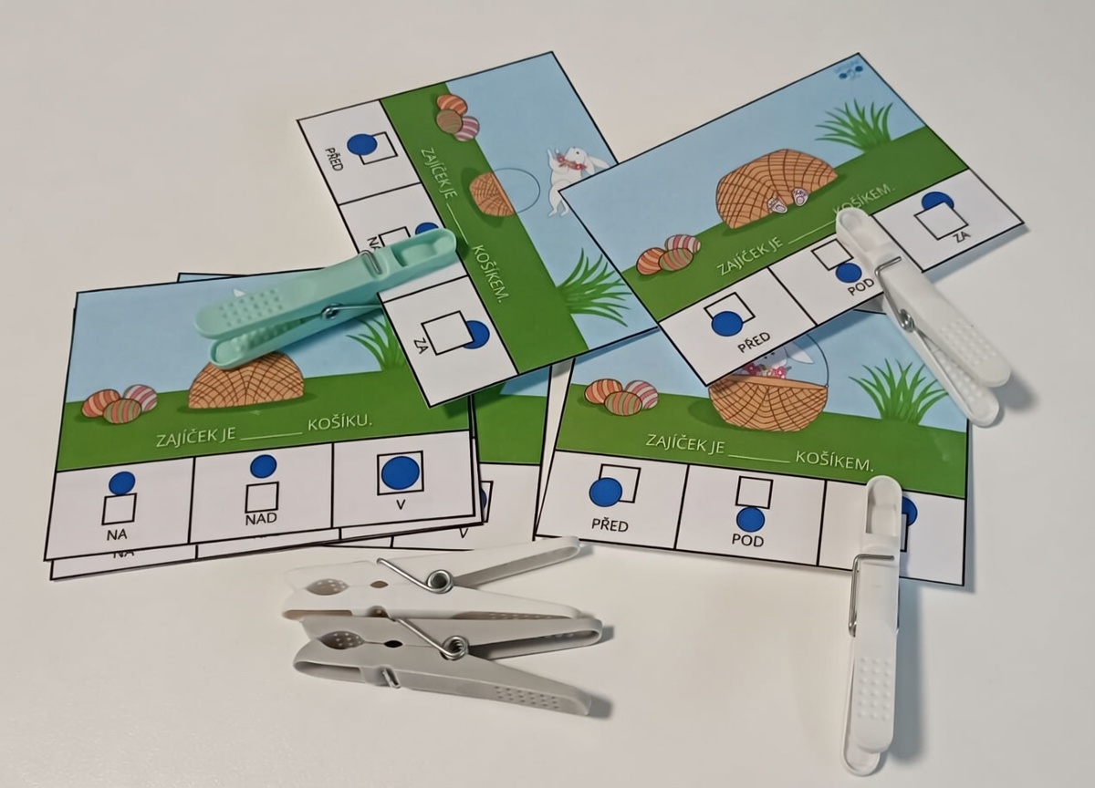 Kolíčkování Zajíčkovy předložky