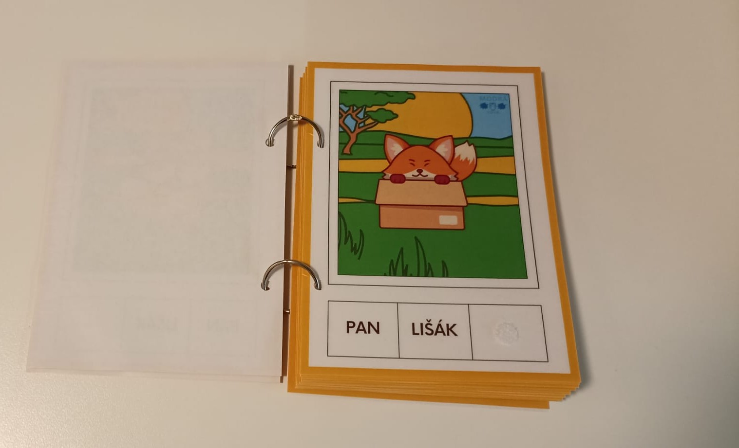 Co dělá pan Lišák? (knížka se slovesy)