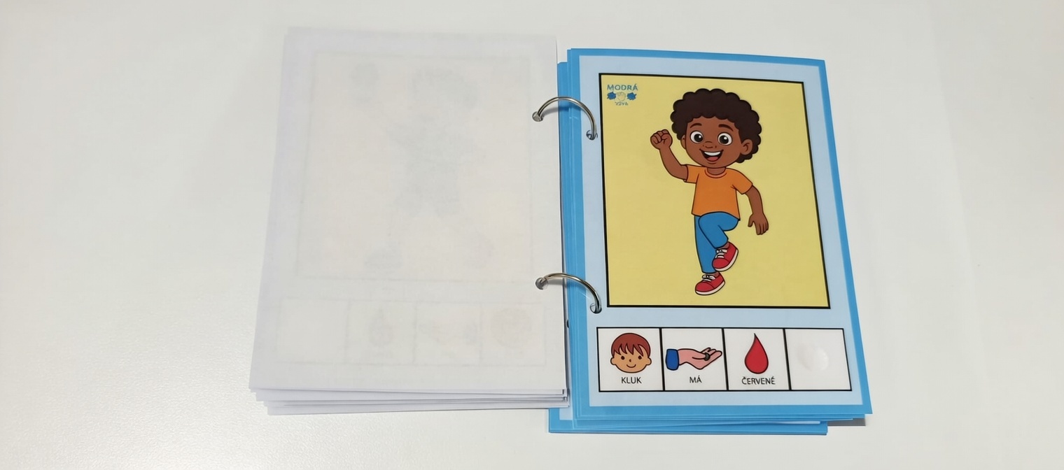 Oblečení a doplňky (knížka na doplňování vět)