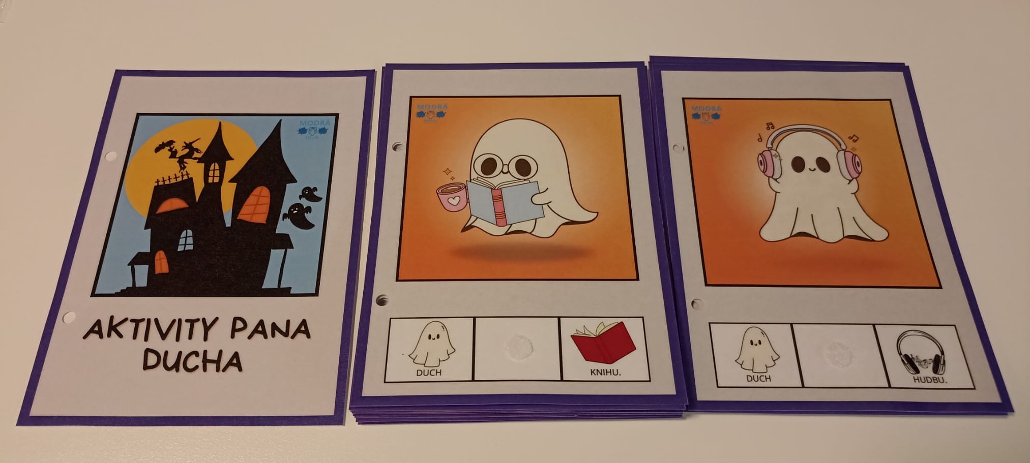 Aktivity pana Ducha (procvičování sloves)