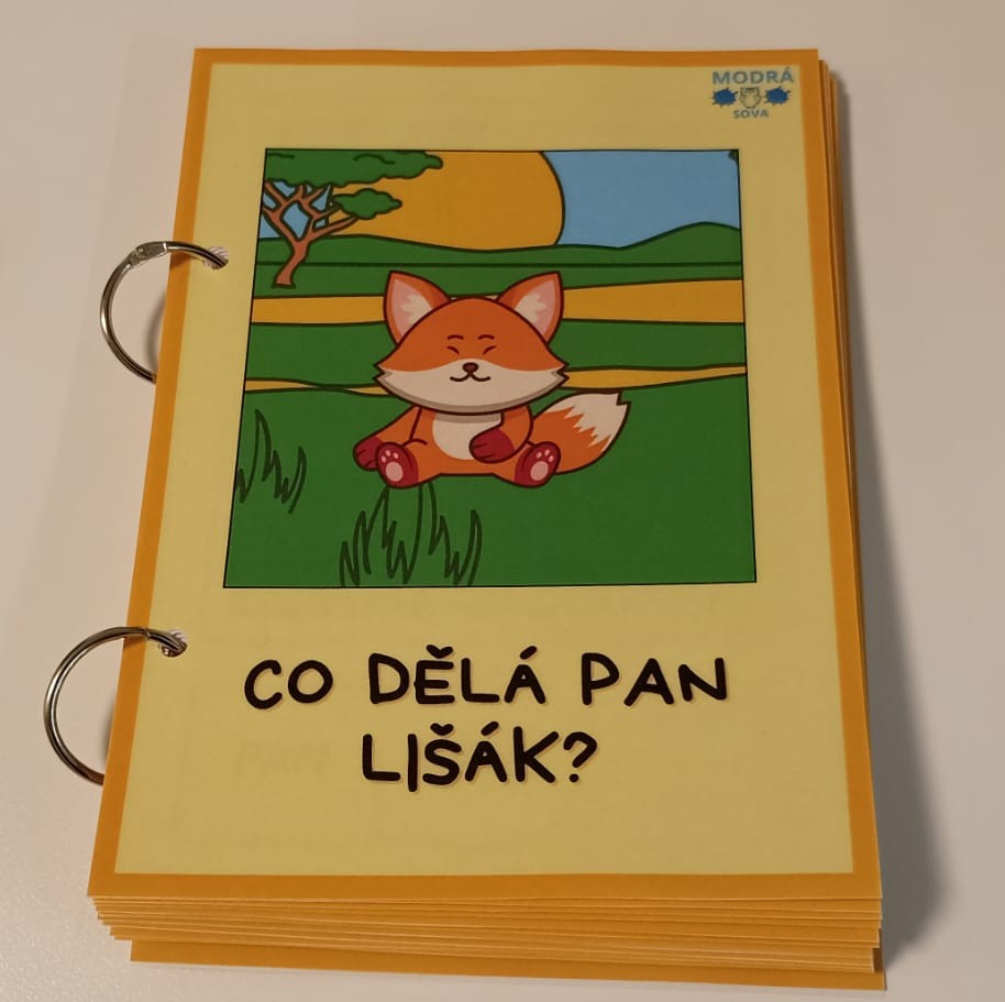 Co dělá pan Lišák? (knížka se slovesy)