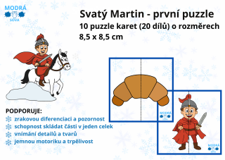 Svatý Martin - první puzzle
