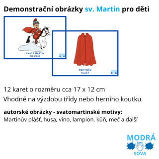 Demonstrační obrázky svatý Martin