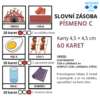 Rozšířená slovní zásoba - Písmeno C