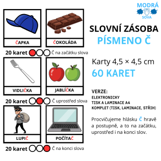 Rozšířená slovní zásoba - Písmeno Č