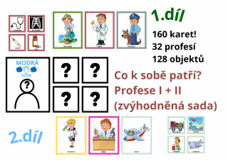 Co k sobě patří? Profese I + II (zvýhodněná sada)