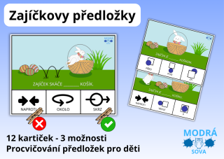 Kolíčkování Zajíčkovy předložky