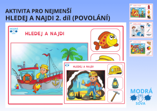 Aktivita pro nejmenší - Hledej a najdi 2.díl
