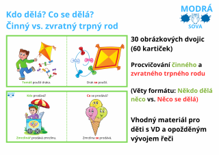 Kdo dělá? Co se dělá? - Činný vs. zvratný trpný rod